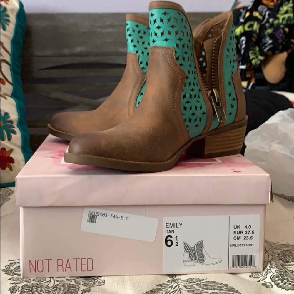 Not Rated cowboy booties